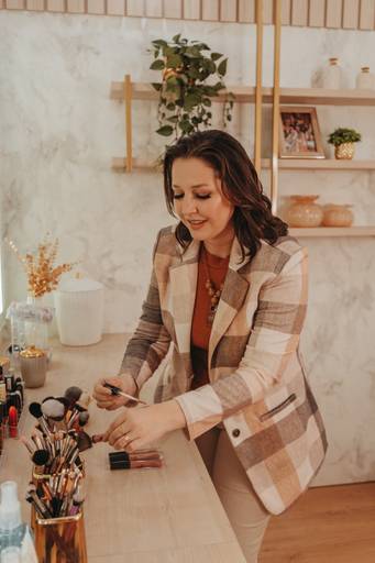 Maquiadora ensaio profissional