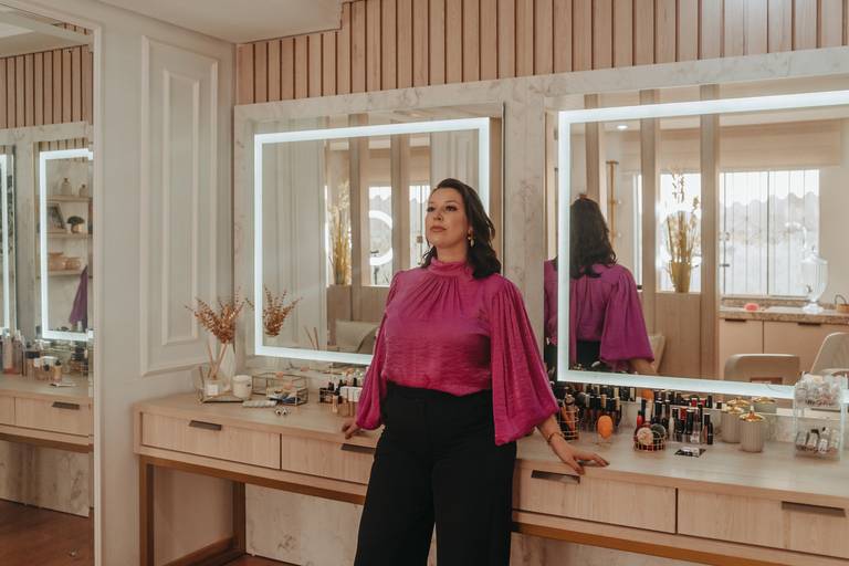 Maquiadora ensaio profissional