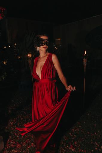 ensaio feminino estido de festa