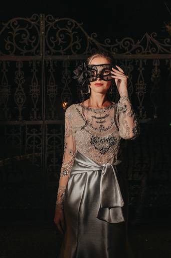 ensaio feminino estido de festa