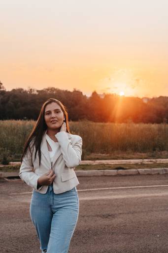 ensaio casual feminino