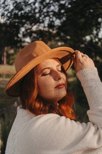 Ensaio feminino na lavanda