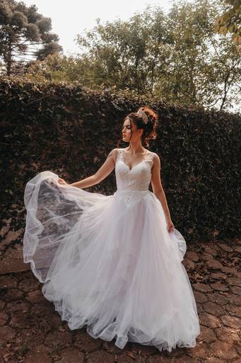 foto de noiva romântico