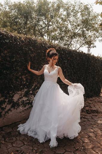 foto de noiva romântico