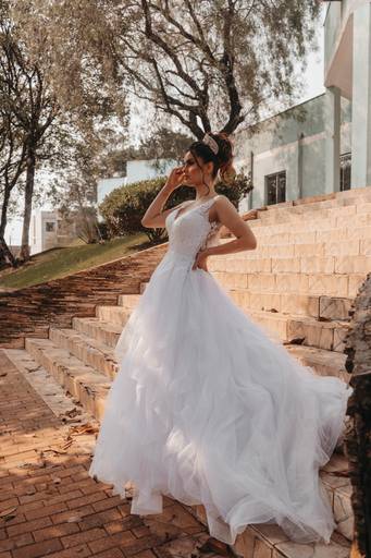 foto de noiva romântico