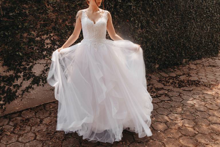 foto de noiva romântico