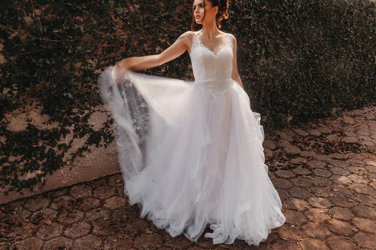 foto de noiva romântico