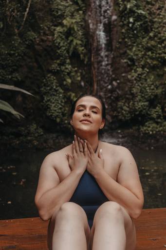 ensaio casual feminin intimista