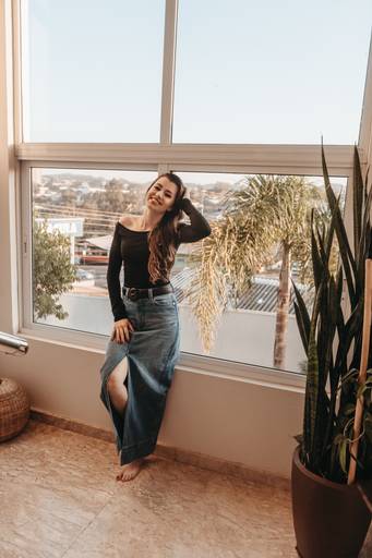 Ensaio feminino em casa 