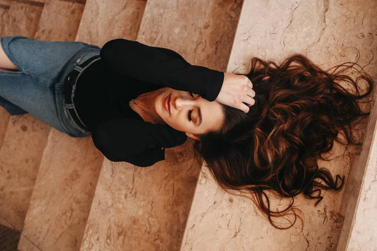 Ensaio feminino em casa 