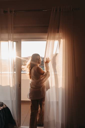 Ensaio feminino em casa 