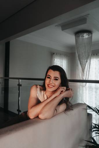 Ensaio feminino em casa 