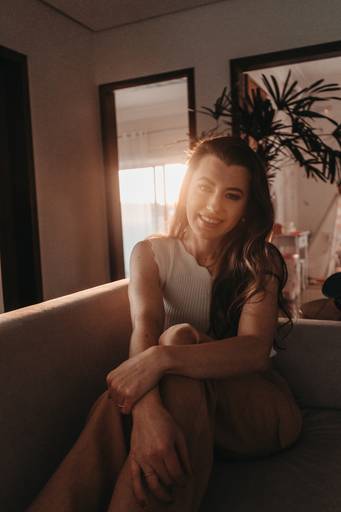 Ensaio feminino em casa 