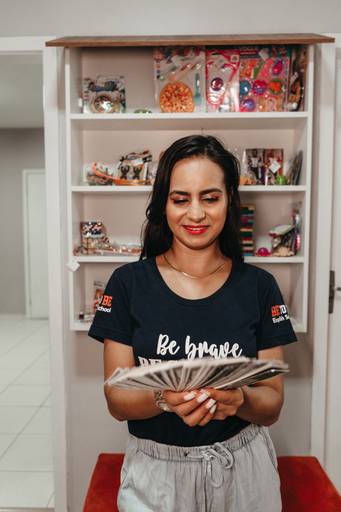 Ensaio de marca pessoal escola de inglês