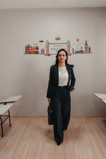 foto para escola de inglês