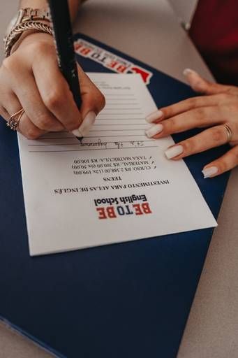 foto para escola de inglês