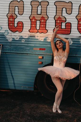 ensaio fotografico feminino no circo