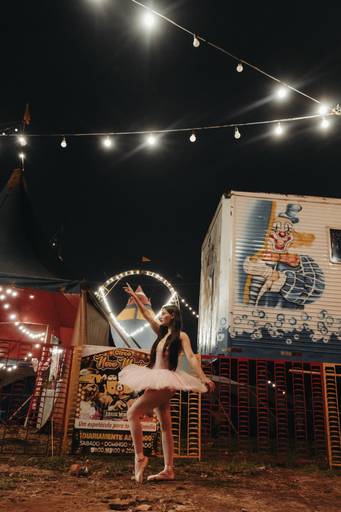 ensaio fotografico feminino no circo