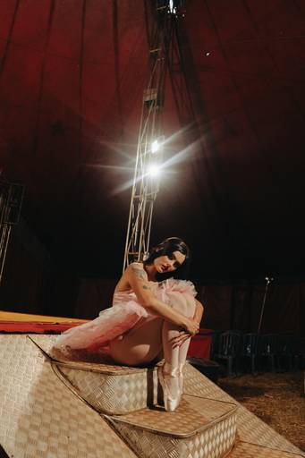 ensaio fotografico feminino no circo