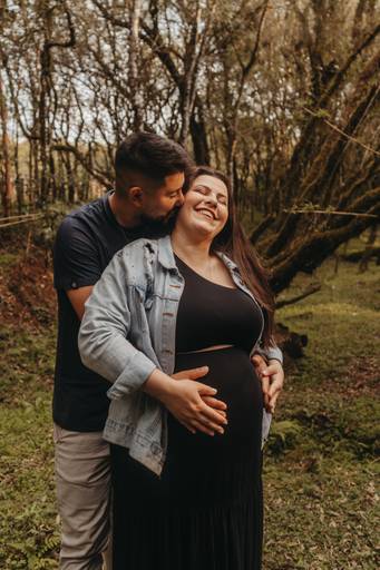 ensaio de gestante natureza