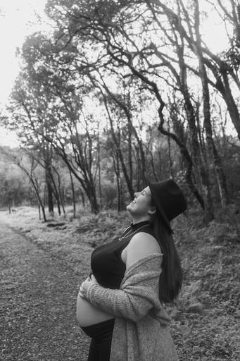 ensaio de gestante natureza