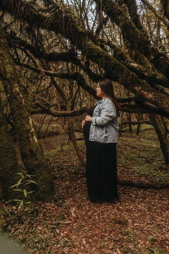 ensaio de gestante natureza