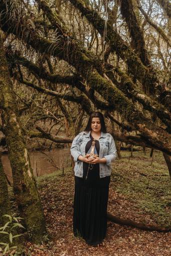 ensaio de gestante natureza