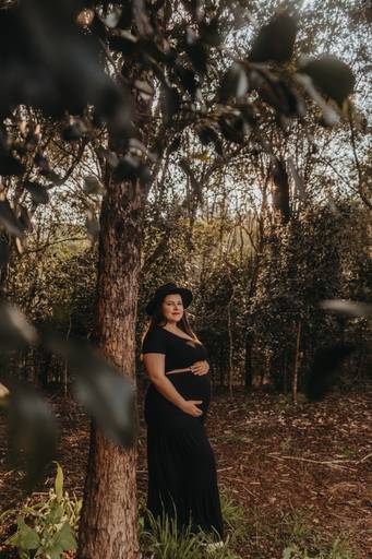 ensaio de gestante natureza