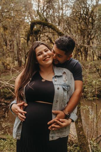 ensaio de gestante natureza