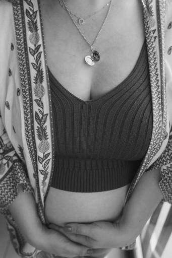 ensaio de gestante em casa