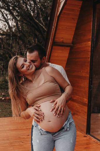 ensaio chalé de gestante 