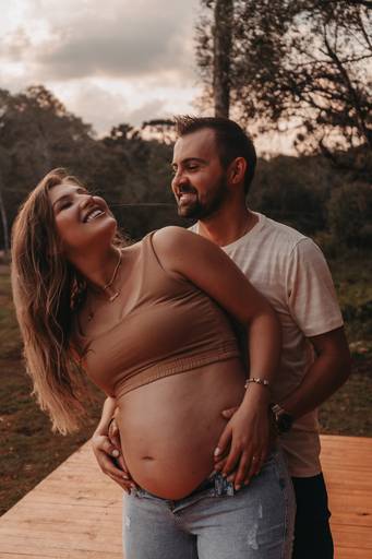 ensaio chalé de gestante 