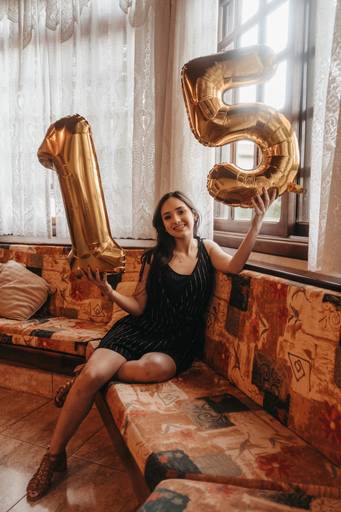 ensaio de 15 anos delicado