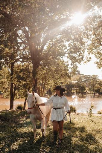 ensaio de 18 anos cavalo