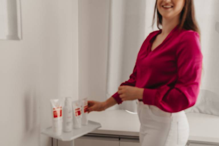 Foto de marca pessoal esteticista