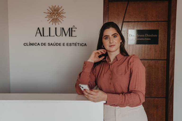 Foto de marca pessoal esteticista