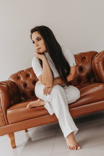 Ensaio casual delicado