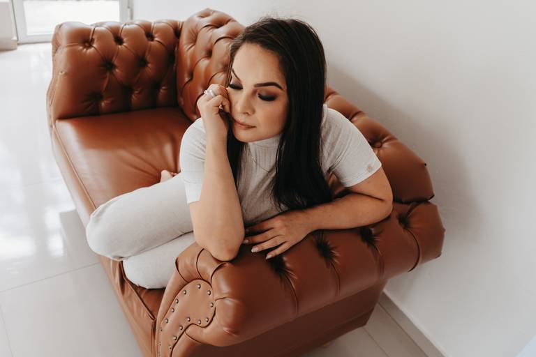 Ensaio casual delicado