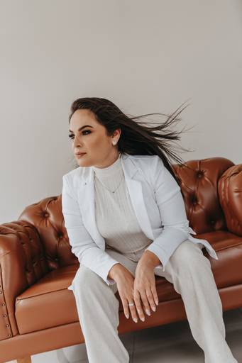 Ensaio casual delicado