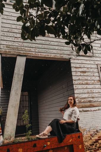 ensaio urbano na chuva