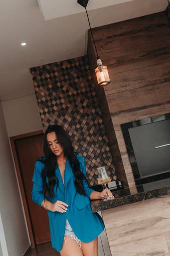 Ensaio intimista na casa feminino