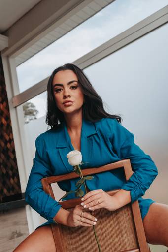 Ensaio intimista na casa feminino