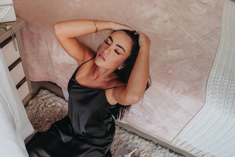 Ensaio intimista na casa feminino