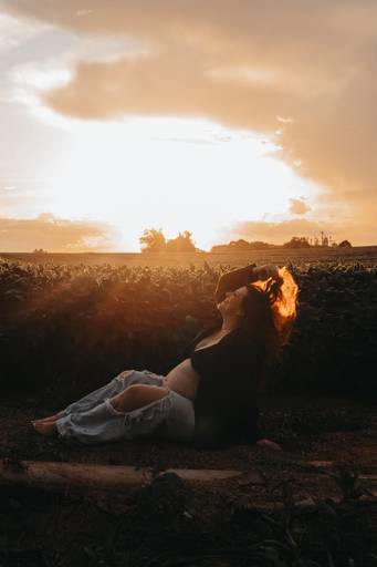 ensaio de gestante natureza