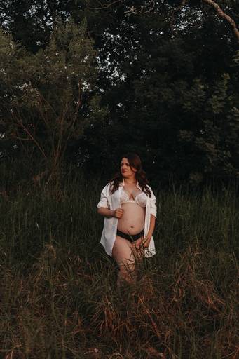 ensaio de gestante natureza