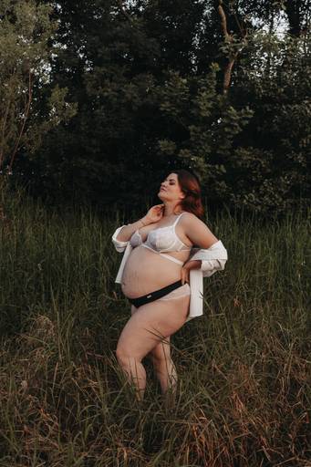 ensaio de gestante natureza