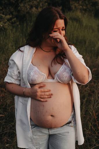 ensaio de gestante natureza