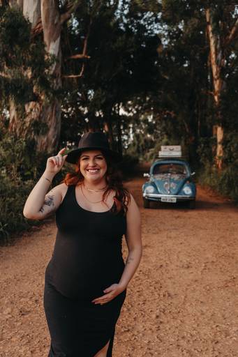 ensaio de gestante fusca