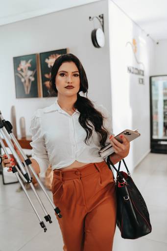 foto de marca pessoal para influenciadora