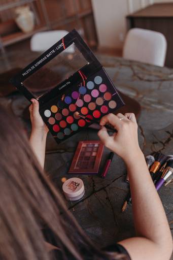 Ensaio de marca pessoal maquiadora